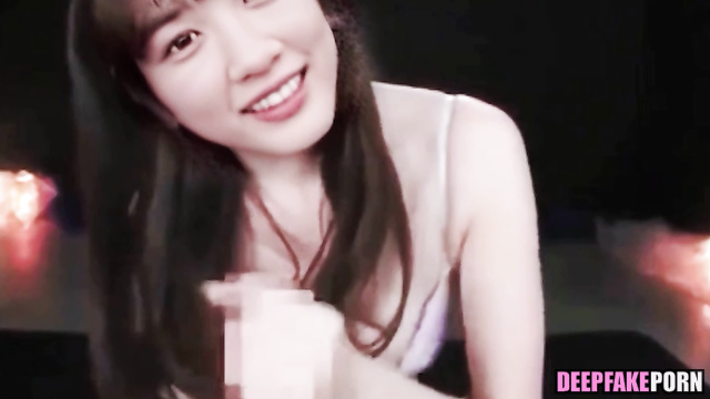 mei nagano Hashimoto performing a handjob