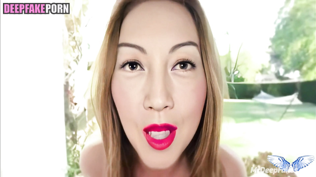 Busty Ming-Na Wen 温明娜 loves generous cumshots on face (deepfake) 智能換臉