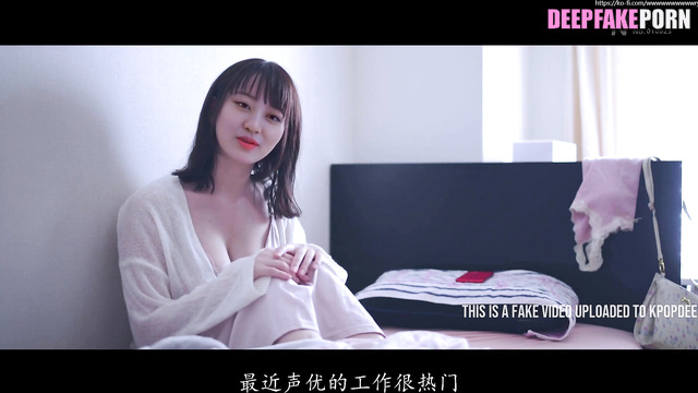 Fake porn scene - shaking boobs of nasty Jihyo トゥワイス ジヒョ フェイクポルノ