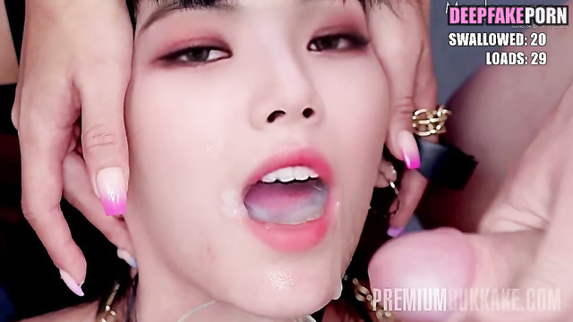 Deepfake 딥페이크 bukkake tape with 카리나 Karina swallowing cum 에스파/aespa [PREMIUM]