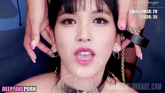 TWICE 트와이스 Bukkake 딥페이크 deepfake Mina's 미나 fantasy is real now [PREMIUM]