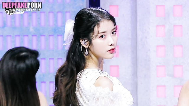 PMV Fake music porn 가짜 포르노 video with compilation of 아이유 IU strong orgasms