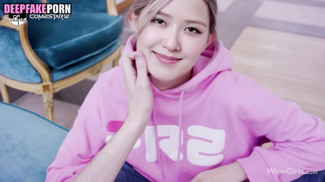 Fake Rose BLACKPINK blowjob eye to eye // 로제 블랙핑크 [PREMIUM]