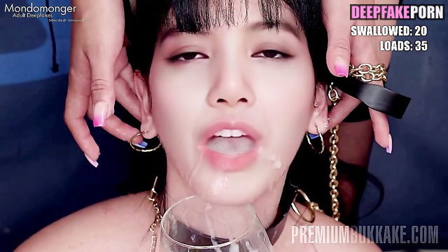 Lisa 리사 patiently swallows all cum [BLACKPINK 블랙핑크] deepfake/딥페이크 [PREMIUM]