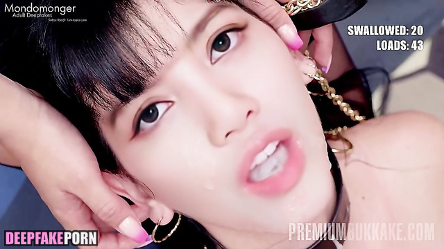 Lisa 리사 patiently swallows all cum [BLACKPINK 블랙핑크] deepfake/딥페이크 [PREMIUM]