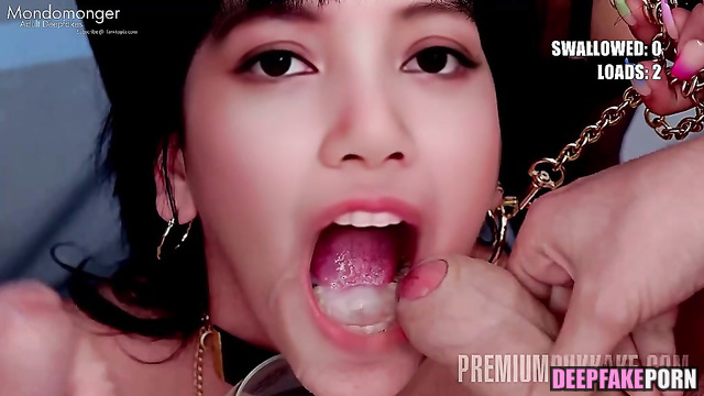Lisa 리사 patiently swallows all cum [BLACKPINK 블랙핑크] deepfake/딥페이크 [PREMIUM]