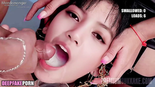 Lisa 리사 patiently swallows all cum [BLACKPINK 블랙핑크] deepfake/딥페이크 [PREMIUM]
