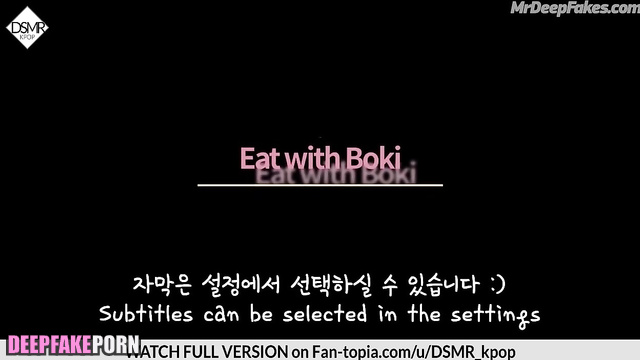 Wonyoung 장원영 eats in ASMR deepfake and looks sexy (아이브 IVE) 딥페이크