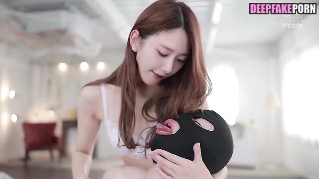 Yoona/윤아 has pleasure to taste fresh cum deepfake 딥페이크 SNSD 소녀시대