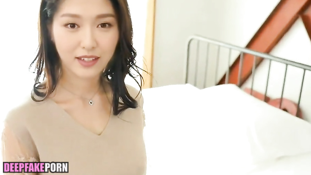 唐嫣 Tang Yan squeezes her big and outstanding boobs deepfake porn 智能換臉