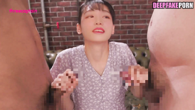 Yuri 조유리 sucks two dicks deepfake at the same time IZ*ONE | IZONE/아이즈원 딥페이크 [PREMIUM]